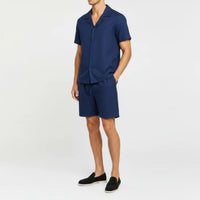 Tomás | Conjunto de Lino Hombre Camisa y Pantalón Corto