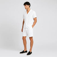 Tomás | Conjunto de Lino Hombre Camisa y Pantalón Corto