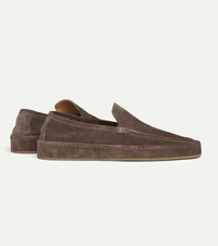 Tomás | Mocasines de Ante Slip On Hombre Suela Gruesa