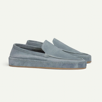Tomás | Mocasines de Ante Slip On Hombre Suela Gruesa