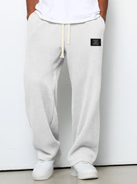 Unai | Pantalón Deportivo de Tejido Waffle Hombre Relaxed Fit Cordón