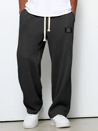Unai | Pantalón Deportivo de Tejido Waffle Hombre Relaxed Fit Cordón